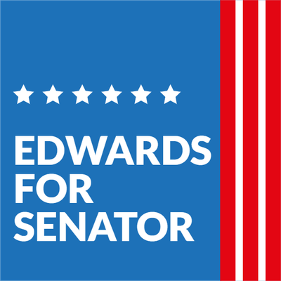 Custom Outdoor Yard Signs Multiple Sizes Edwards For Senator