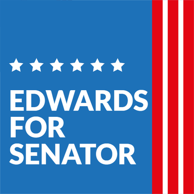 Custom Outdoor Yard Signs Multiple Sizes Edwards For Senator
