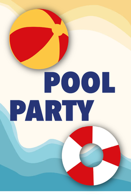 Custom Outdoor Yard Signs Multiple Sizes The Pool Party