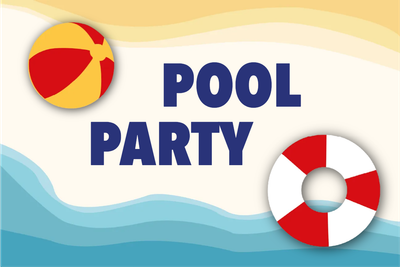Custom Outdoor Yard Signs Multiple Sizes The Pool Party
