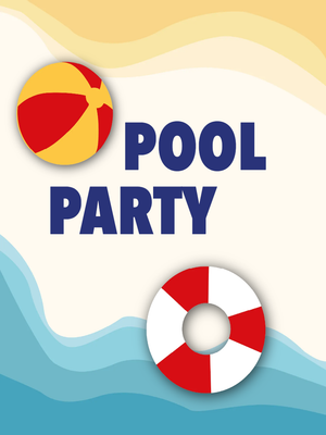 Custom Outdoor Yard Signs Multiple Sizes The Pool Party