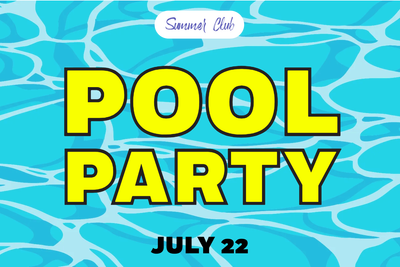 Custom Outdoor Yard Signs Multiple Sizes Summer Pool Party