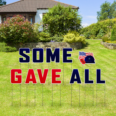 Custom Outdoor Yard Signs Multiple Sizes Yard Letters Some Gave All