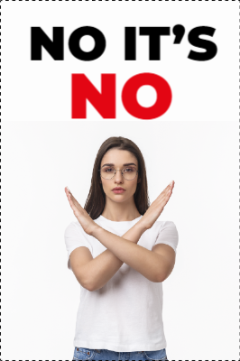 Custom Outdoor Yard Signs Multiple Sizes No Its No