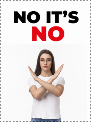 Custom Outdoor Yard Signs Multiple Sizes No Its No
