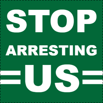 Custom Outdoor Yard Signs Multiple Sizes  Stop Arresting Us