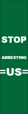Custom Outdoor Yard Signs Multiple Sizes  Stop Arresting Us