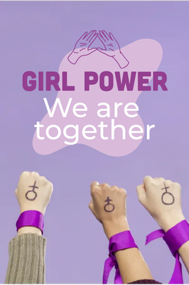 Custom Outdoor Yard Signs Multiple Sizes Girl Power