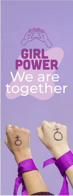 Custom Outdoor Yard Signs Multiple Sizes Girl Power