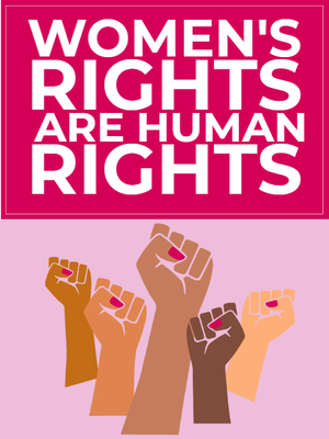 Custom Outdoor Yard Signs Multiple Sizes Womens Rights