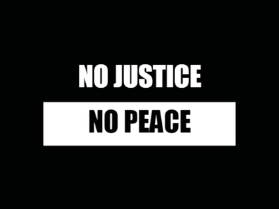 Custom Outdoor Yard Signs Multiple Sizes No Justice No Peace