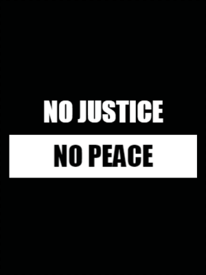 Custom Outdoor Yard Signs Multiple Sizes No Justice No Peace