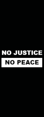 Custom Outdoor Yard Signs Multiple Sizes No Justice No Peace