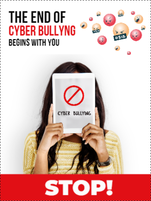 Custom Outdoor Yard Signs Multiple Sizes Cyber Bullying