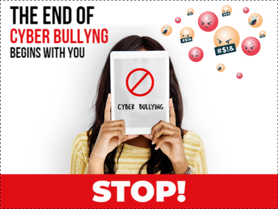 Custom Outdoor Yard Signs Multiple Sizes Cyber Bullying
