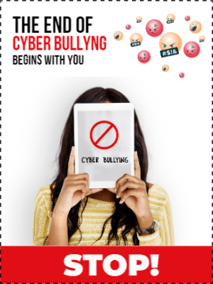 Custom Outdoor Yard Signs Multiple Sizes Cyber Bullying