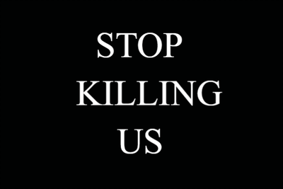 Custom Outdoor Yard Signs Multiple Sizes  Stop Killing Us