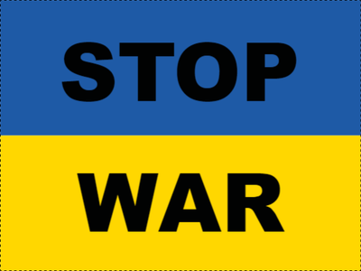 Custom Outdoor Yard Signs Multiple Sizes Stop War