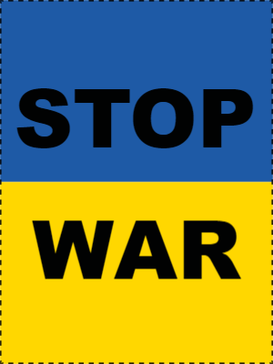 Custom Outdoor Yard Signs Multiple Sizes Stop War