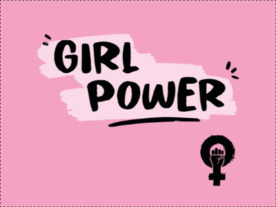 Custom Outdoor Yard Signs Multiple Sizes Girl Power