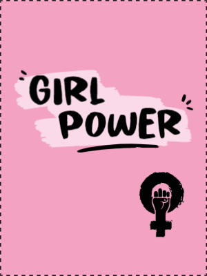 Custom Outdoor Yard Signs Multiple Sizes Girl Power