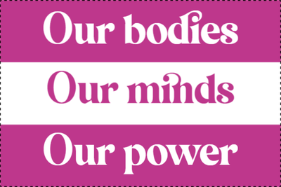 Custom Outdoor Yard Signs Multiple Sizes Body Mind Power