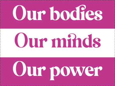 Custom Outdoor Yard Signs Multiple Sizes Body Mind Power