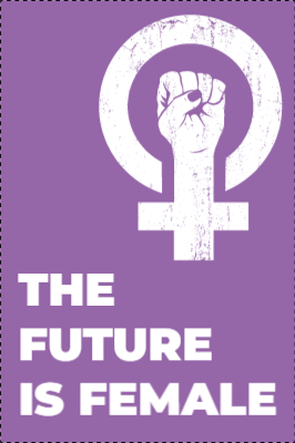 Custom Outdoor Yard Signs Multiple Sizes Future Is Female