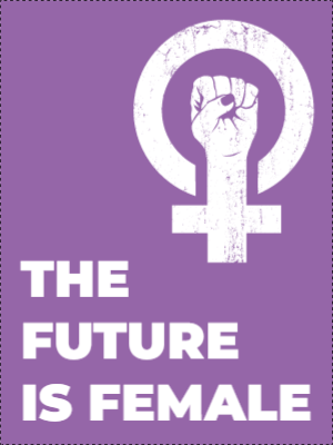 Custom Outdoor Yard Signs Multiple Sizes Future Is Female