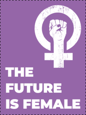 Custom Outdoor Yard Signs Multiple Sizes Future Is Female