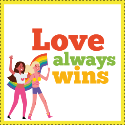 Custom Outdoor Yard Signs Multiple Sizes Love Always Wins