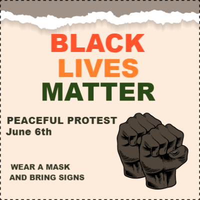 Custom Outdoor Yard Signs Multiple Sizes Peaceful Protest