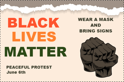 Custom Outdoor Yard Signs Multiple Sizes Peaceful Protest