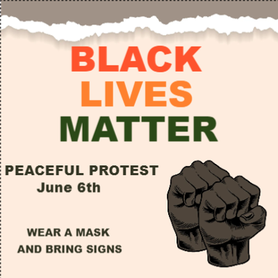 Custom Outdoor Yard Signs Multiple Sizes Peaceful Protest