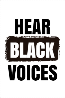 Custom Outdoor Yard Signs Multiple Sizes Hear Black Voices