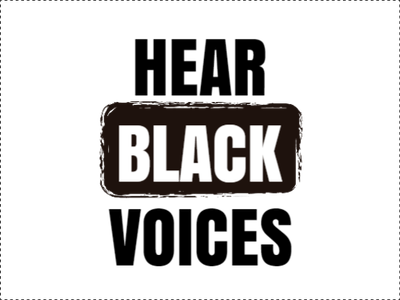 Custom Outdoor Yard Signs Multiple Sizes Hear Black Voices