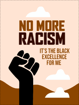 Custom Outdoor Yard Signs Multiple Sizes No More Racism