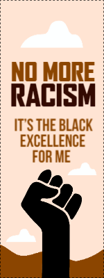Custom Outdoor Yard Signs Multiple Sizes No More Racism