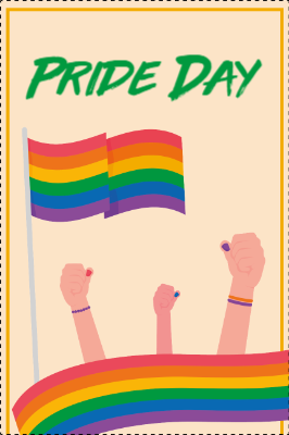 Custom Outdoor Yard Signs Multiple Sizes Pride Day