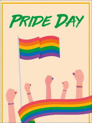 Custom Outdoor Yard Signs Multiple Sizes Pride Day