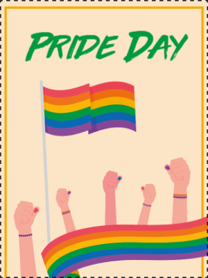 Custom Outdoor Yard Signs Multiple Sizes Pride Day