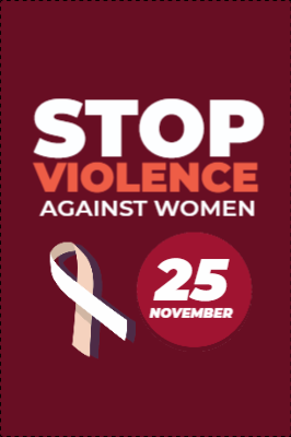 Custom Outdoor Yard Signs Multiple Sizes Violence Against Women