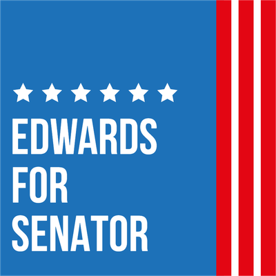 Custom Outdoor Yard Signs Multiple Sizes Edwards For Senator