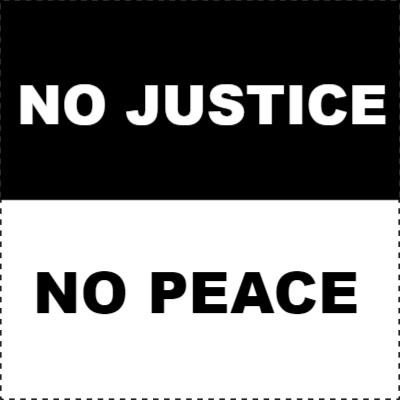 Custom Outdoor Yard Signs Multiple Sizes Peace and Justice