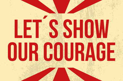 Custom Outdoor Yard Signs Multiple Sizes Show Our Courage