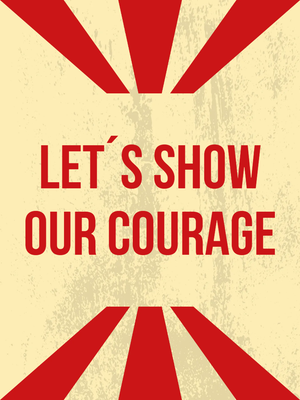 Custom Outdoor Yard Signs Multiple Sizes Show Our Courage