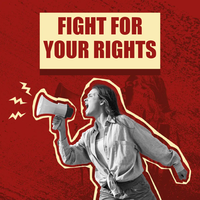 Custom Outdoor Yard Signs Multiple Sizes Fight For Rights