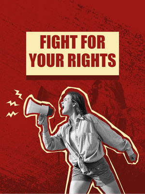 Custom Outdoor Yard Signs Multiple Sizes Fight For Rights