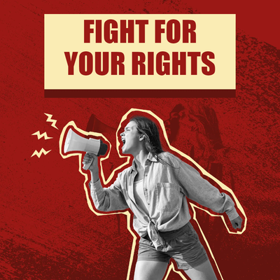 Custom Outdoor Yard Signs Multiple Sizes Fight For Rights