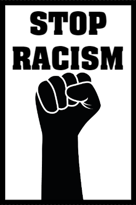 Custom Outdoor Yard Signs Multiple Sizes Stop Racism